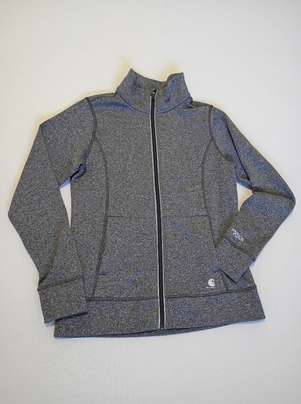 Carhartt S 4-6 Women's Force Extremes Full Zip Jacket S 4/6 Heather Gray 102786